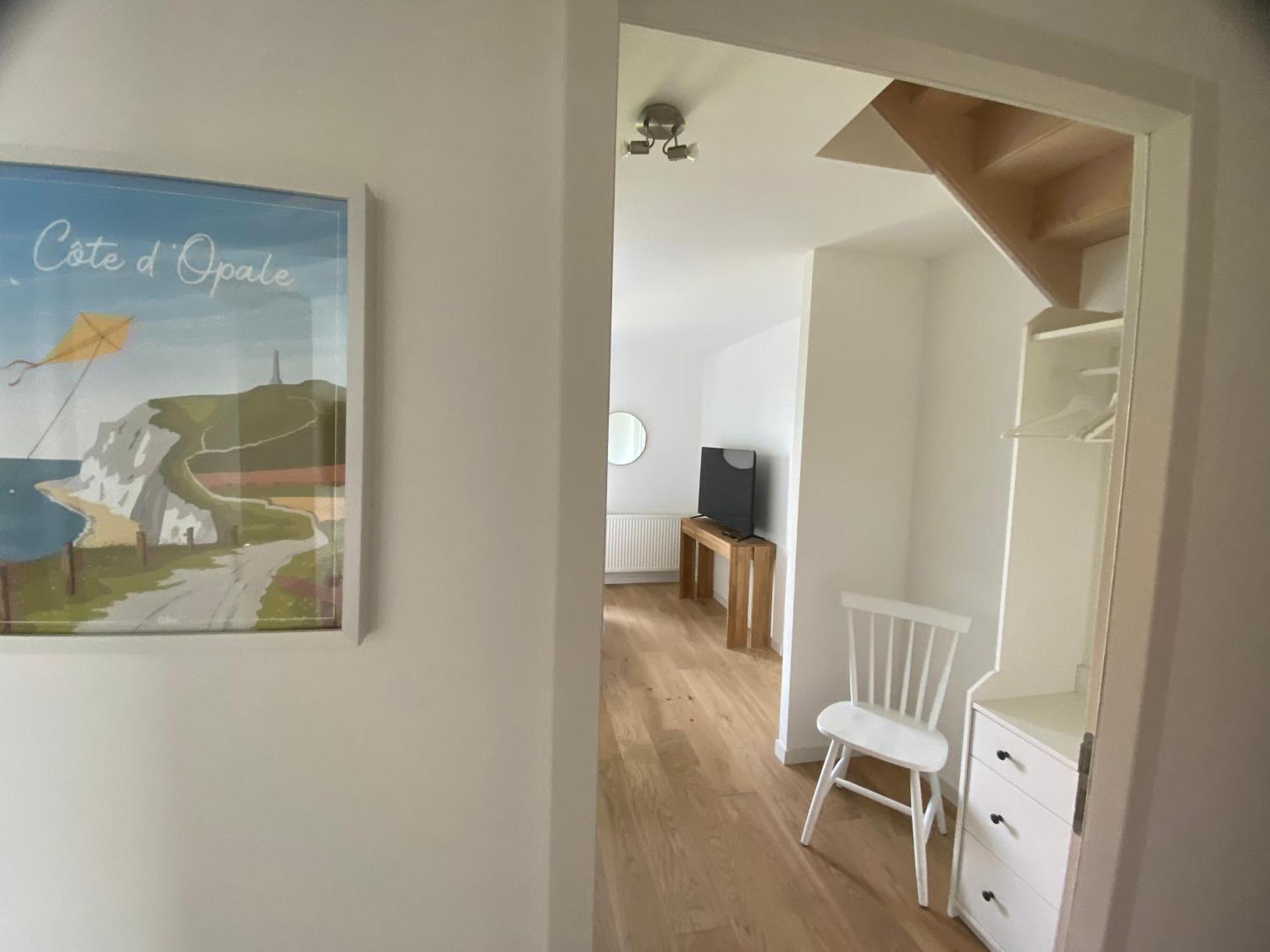 B&B Sangatte-Calais - Terrasse Vue Mer - 2 Min A Pied De La Plage Eksteriør billede